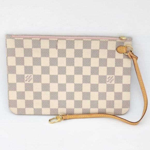 Louis Vuitton Handbags - Louis Vuitton Neverfull GM Pochette in Damier Azur Canvas